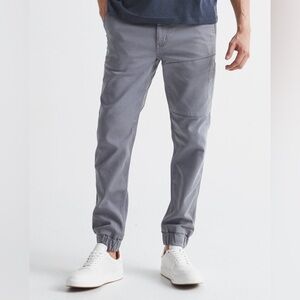 DU/ER N2X Men’s No Sweat Jogger - Heather Grey 33x29”